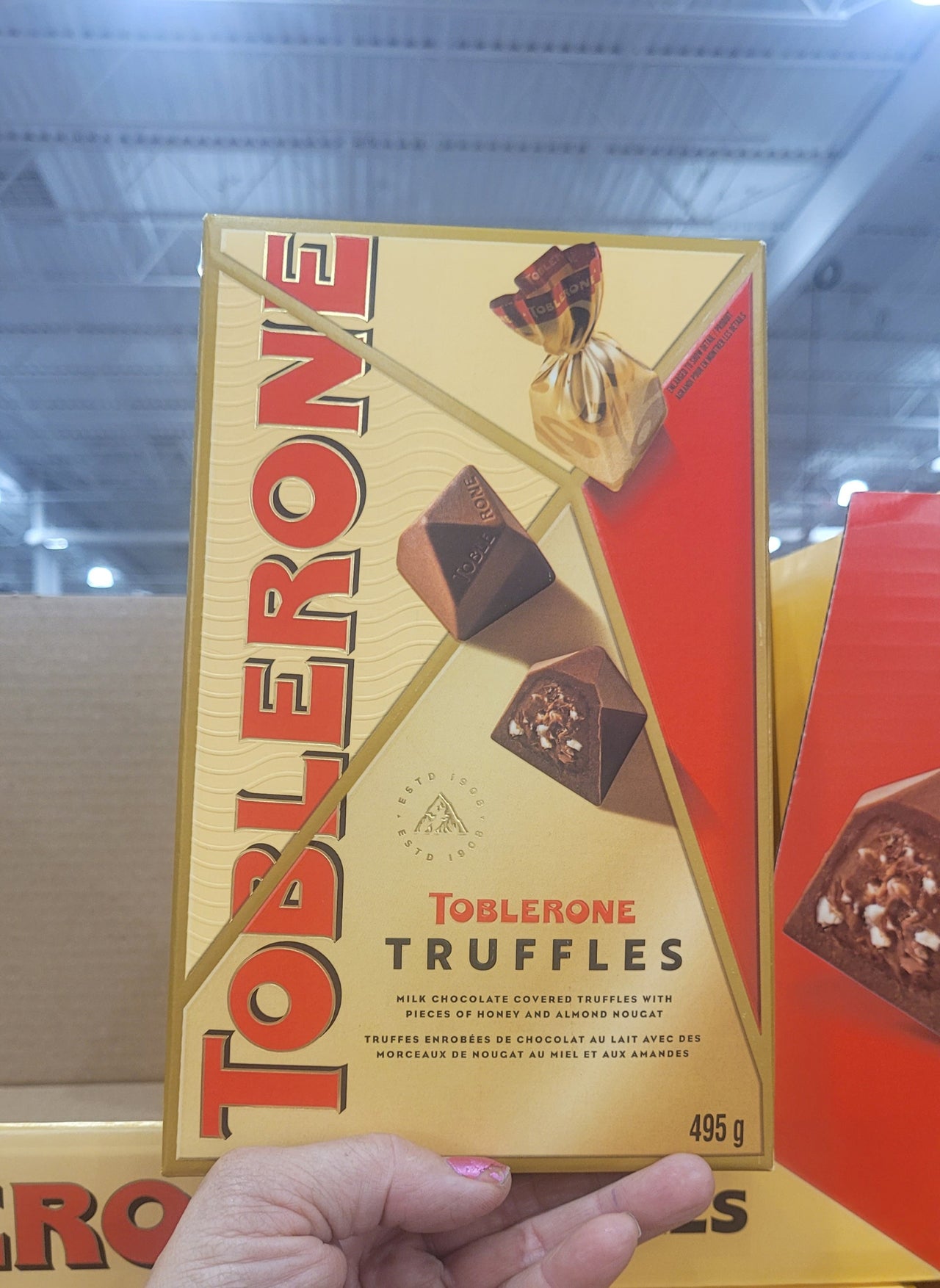 Image of Toblerone Pralines - 1 x 495 Grams