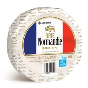 Image of Normandie Double Crème Brie Cheese - 1 x 550 Grams