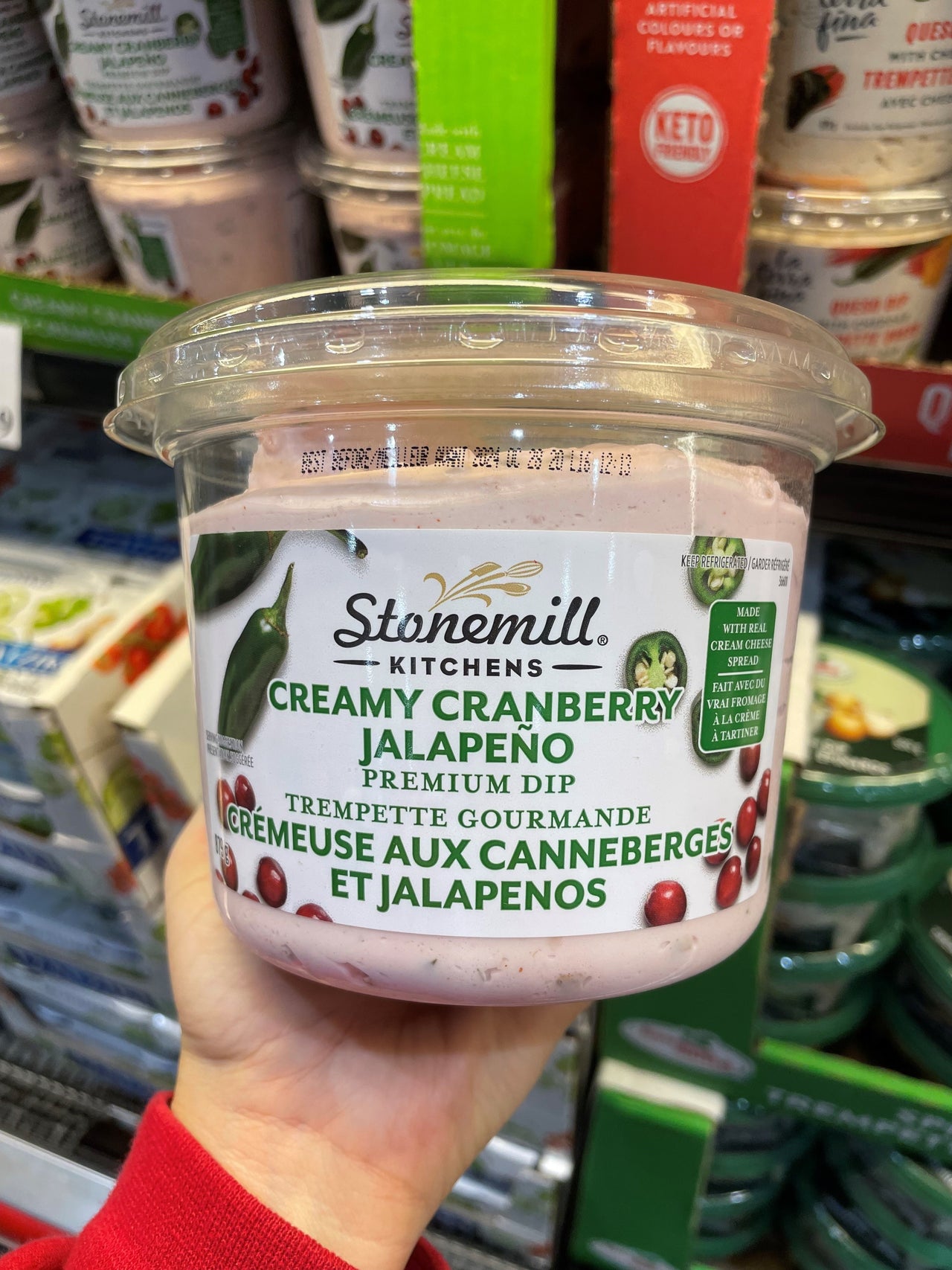 Image of Stonemill Creamy Cranberry Jalapeno Dip - 1 x 879 Grams