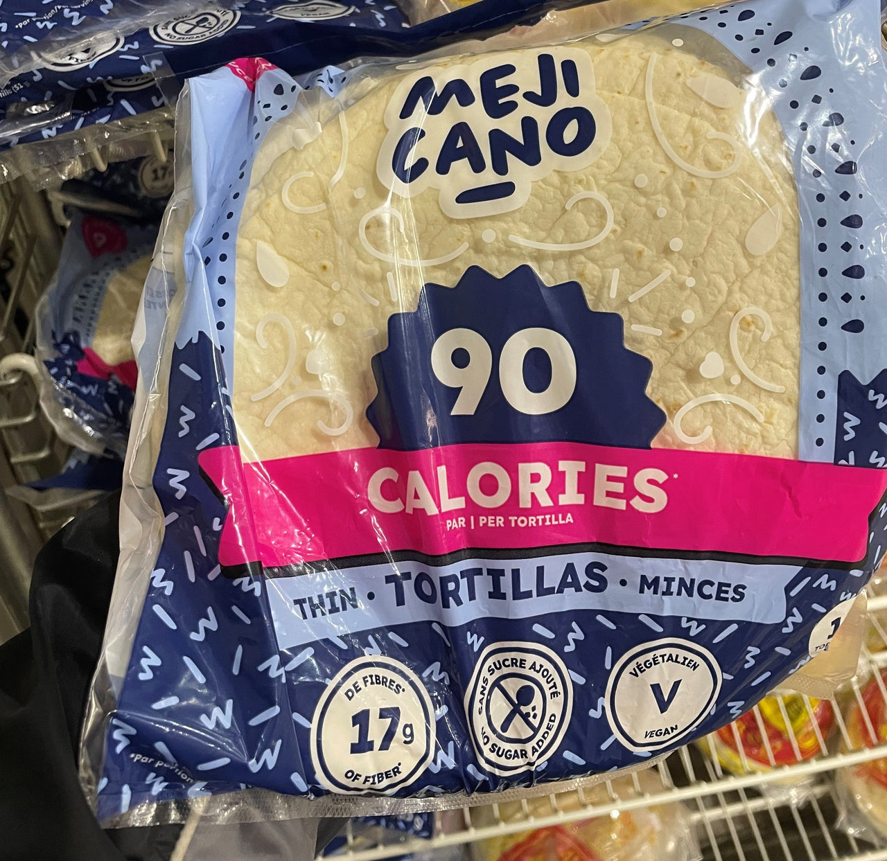 Image of Mejicano Thin 9" Tortillas - 15 x 51 Grams