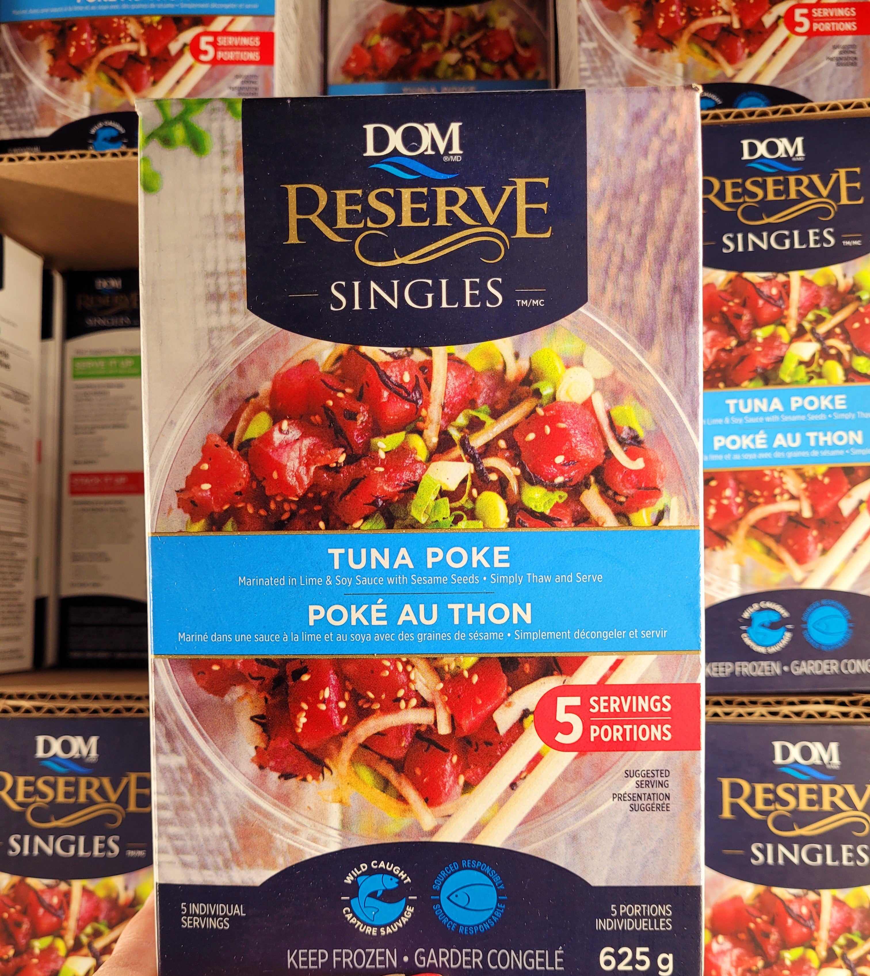 Dom Reserve Tuna Poké 1 x 625 Grams Shipped to Nunavut The Northern
