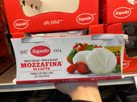 Thumbnail for Image of Saputo Mozzafina Di Latte Cheese - 2 x 250 Grams