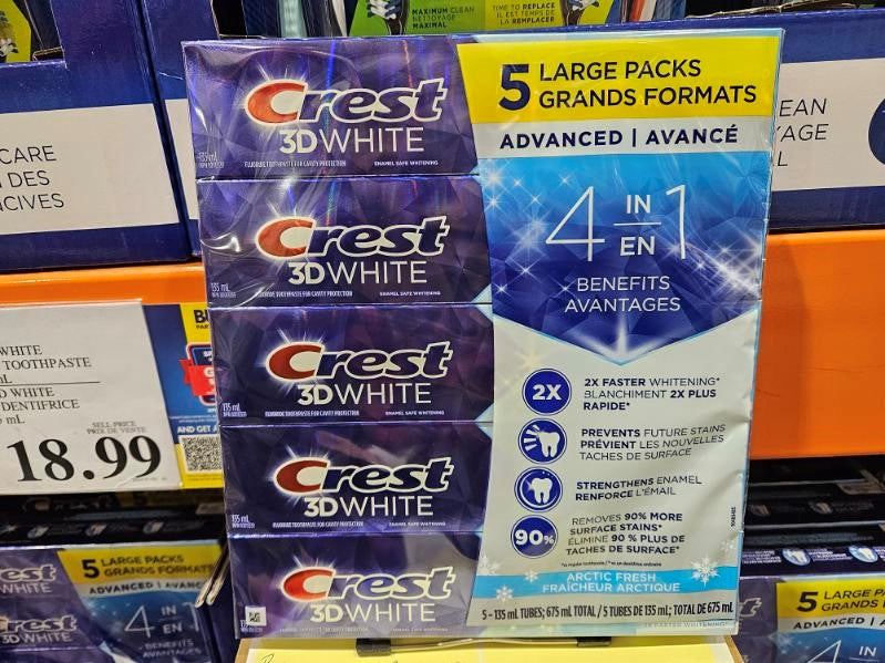 Image of Crest Complete Plus Scope Advanced Active Foam Toothpaste - 1 x 675 Grams