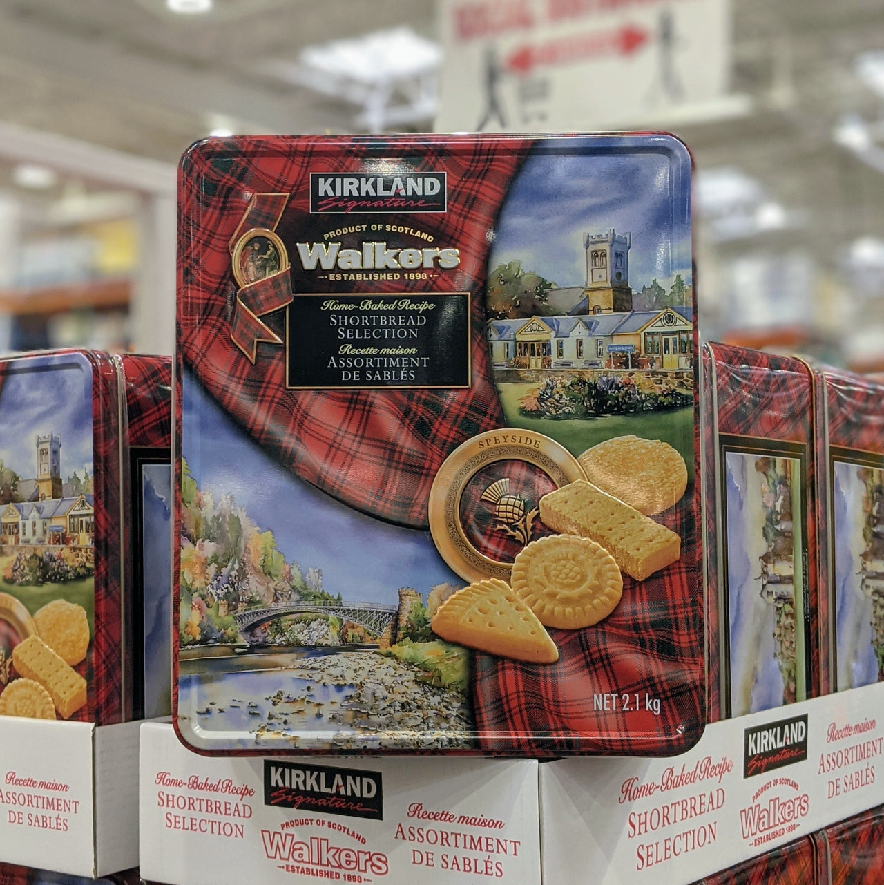 Image of Kirkland Signature Walker's Shortbread Cookies - 1 x 2.1 Kilos