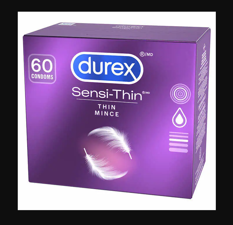 Image of Durex Sensi-thin Condoms, 60 Pack - 1 x 200 Grams