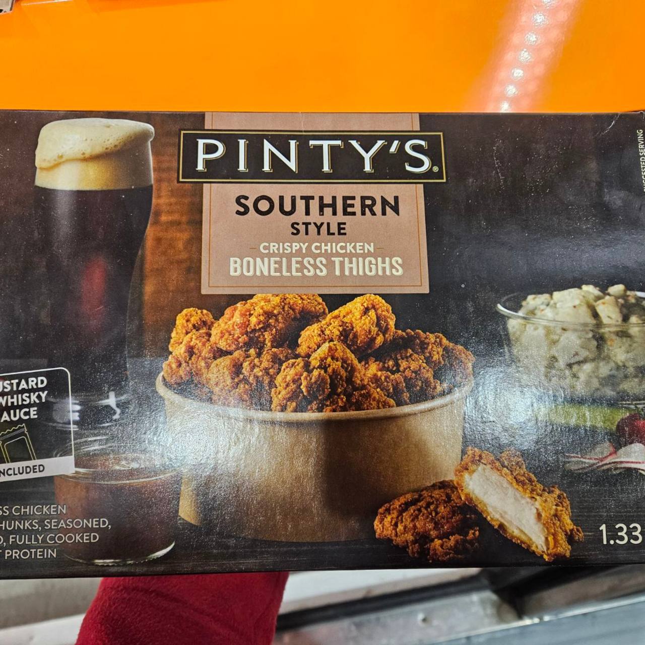 Image of Pinty's Crispy Chicken Thighs - 1 x 1.33 Kilos