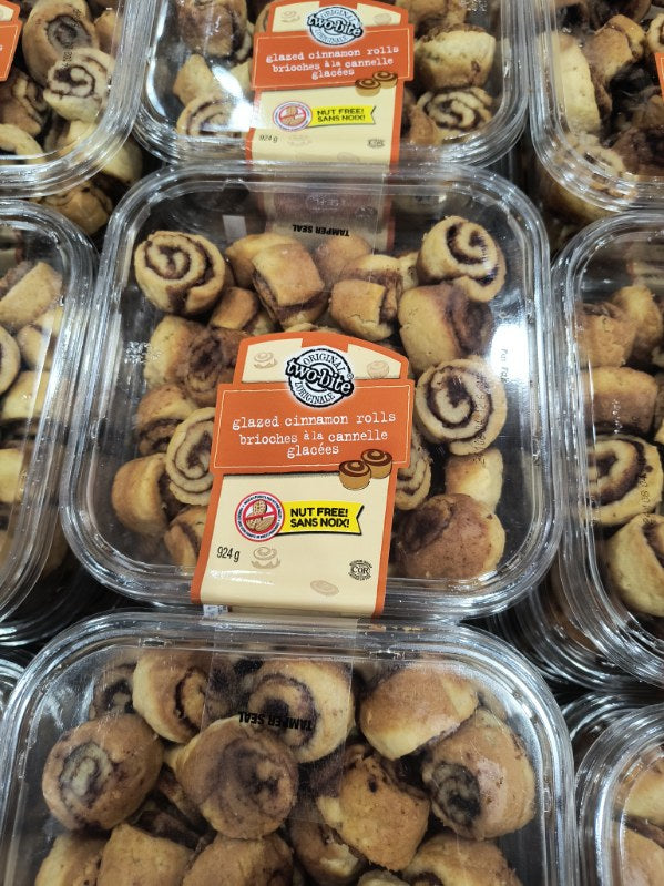 Image of Original Two-Bite Glazed Cinnamon Rolls - 1 x 924 Grams