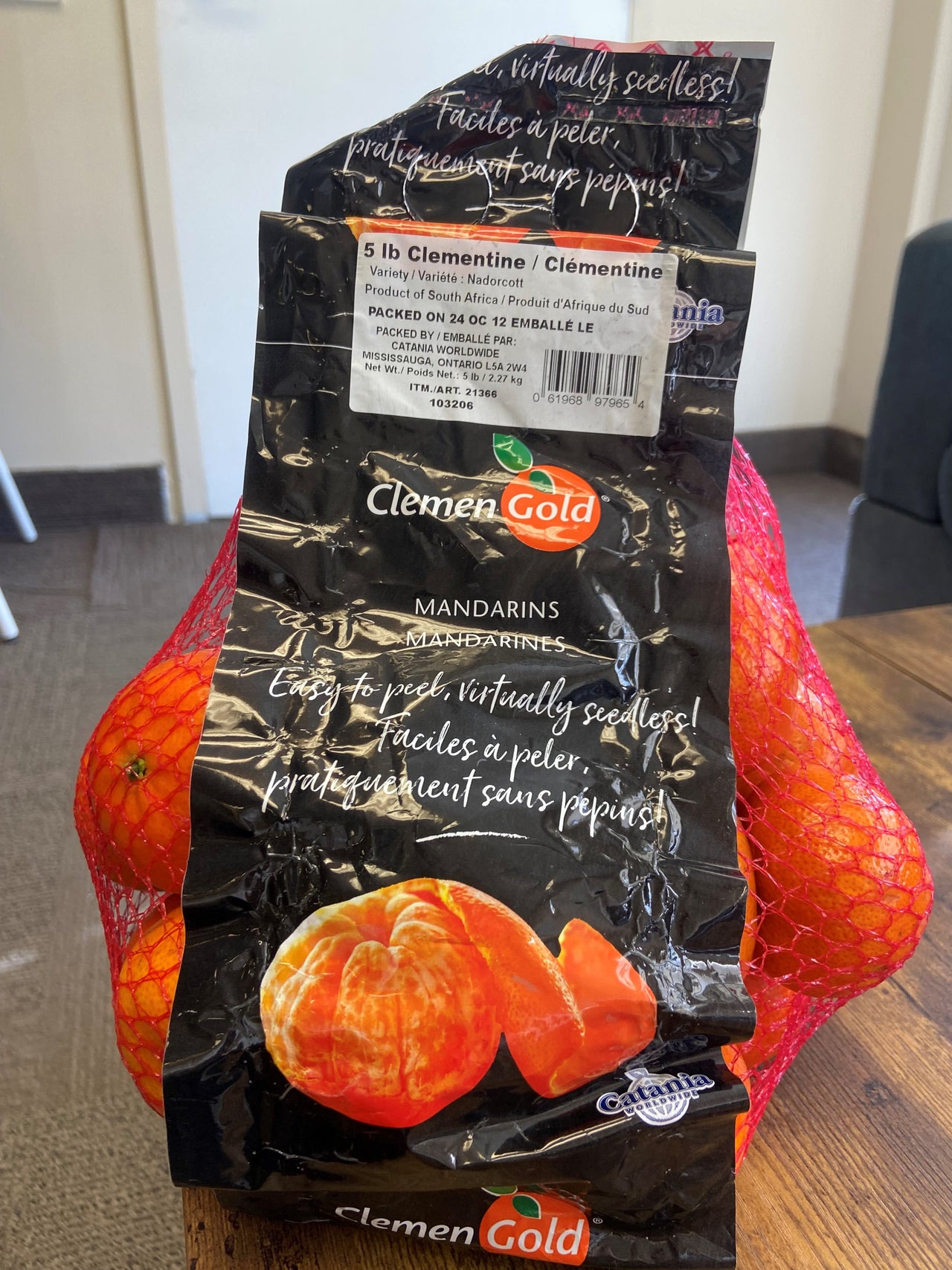 Image of Clementine Oranges - 1 x 2.27 Kilos