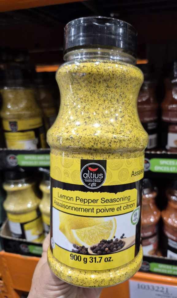 Image of Altius Lemon Pepper Seasoning - 1 x 900 Grams