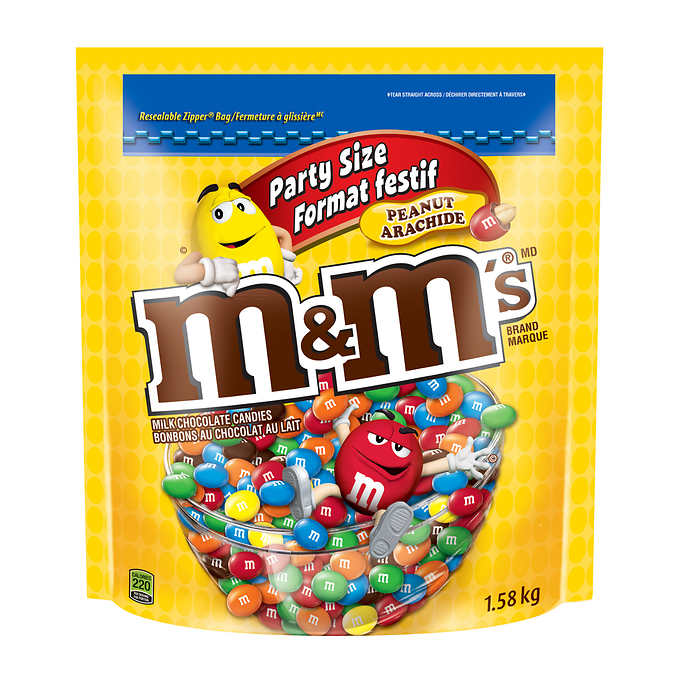 Image of Peanut M&M's - 1 x 1.3 Kilos