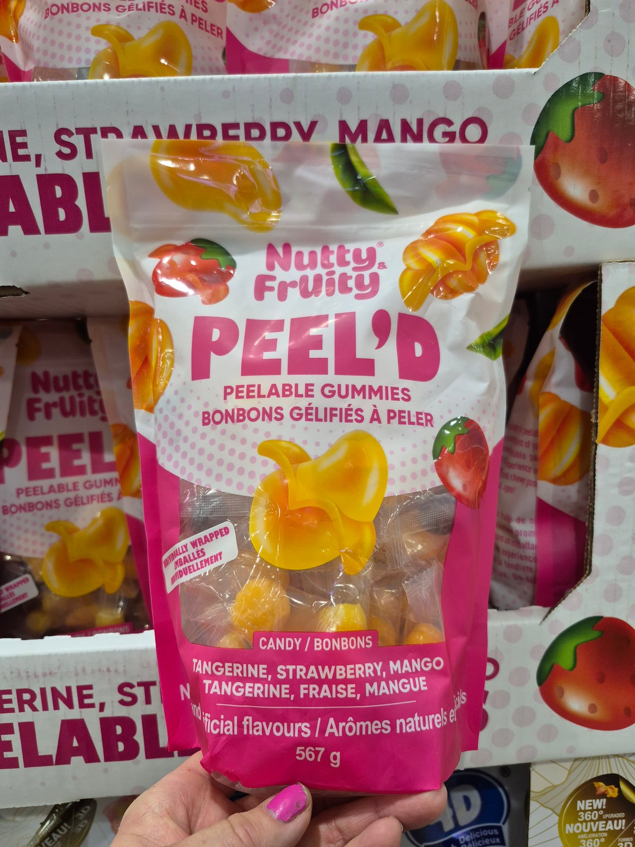 Image of Nutty and Fruity Peel'd Gummies - 1 x 567 Grams