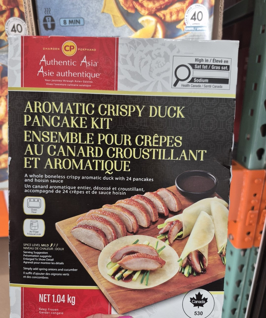 Image of Crispy Duck Pancake Kit with Sauce - 1 x 1.04 Kilos