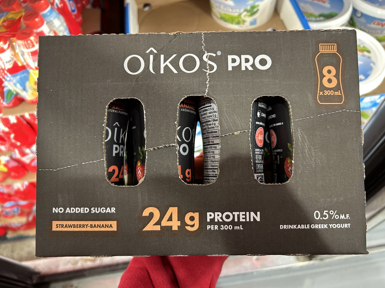 Image of Oikos Pro Drinkable Yogurt - 8 x 300 ML