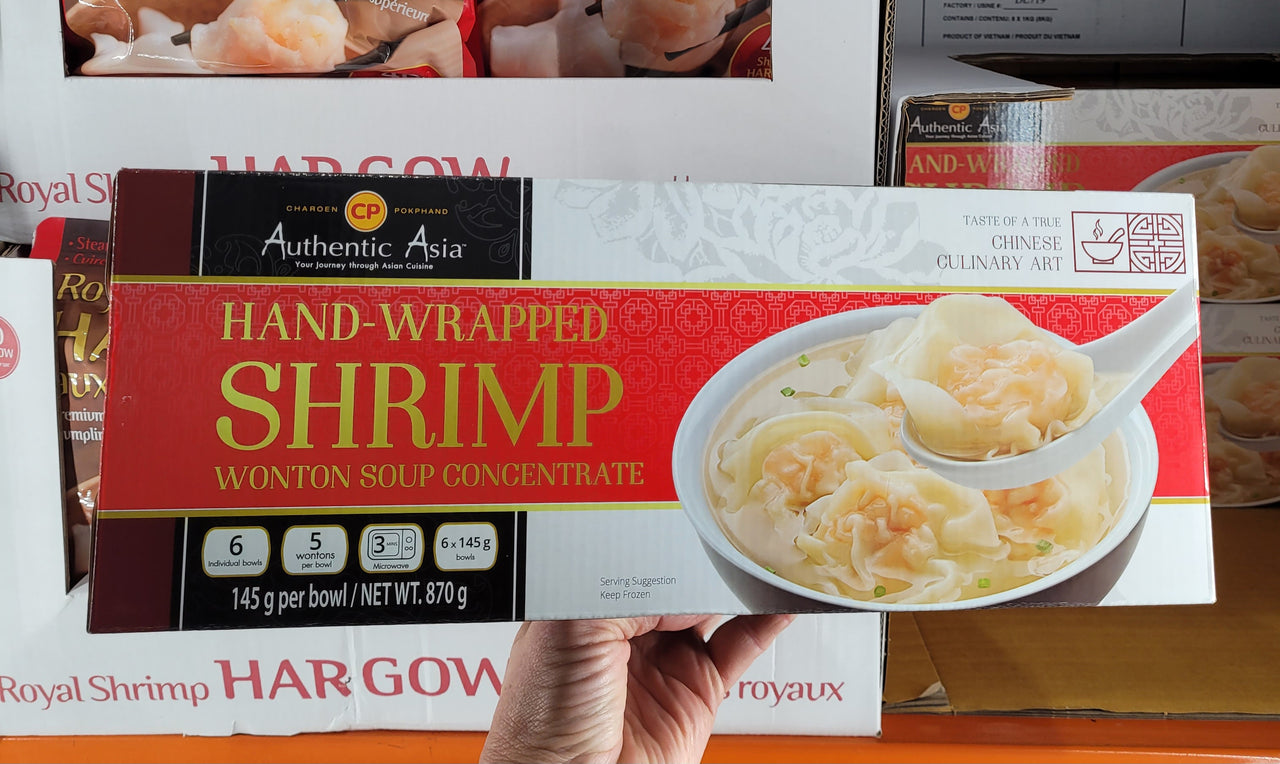 Image of Authentic Asia Shrimp Wonton Soup - 6 x 145 Grams