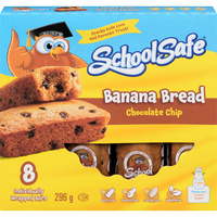 Thumbnail for Image of School Safe Banana Chocolate Chip Muffin Bars - 1 x 296 Grams