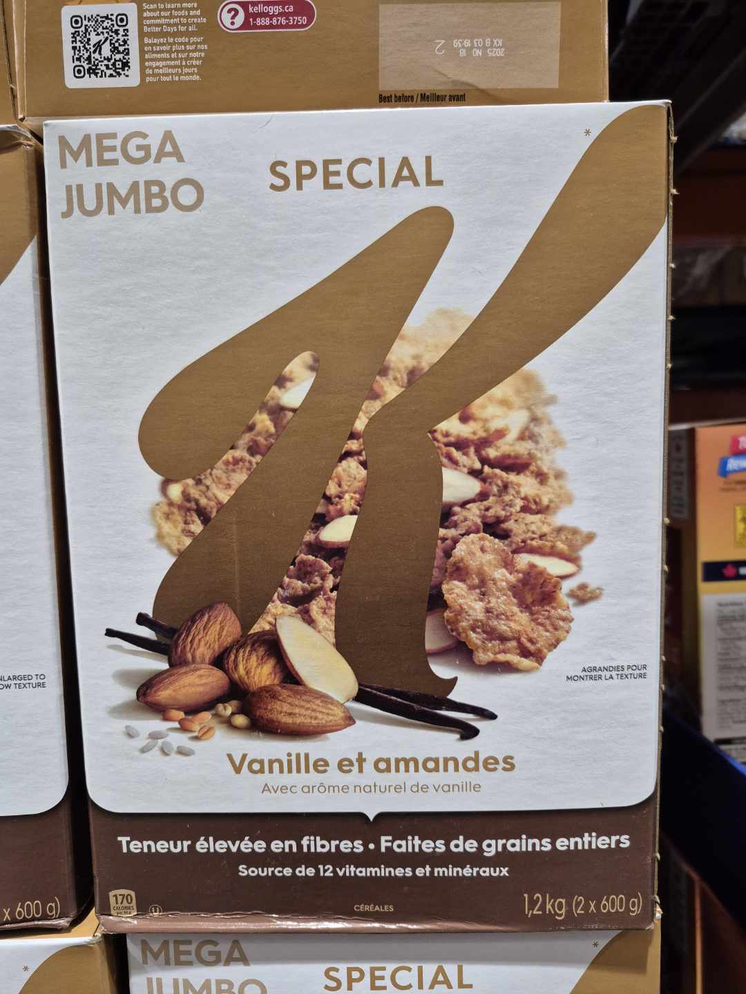 Image of Kellogg's Special K Vanilla Cereal - 1 x 1.2 Kilos