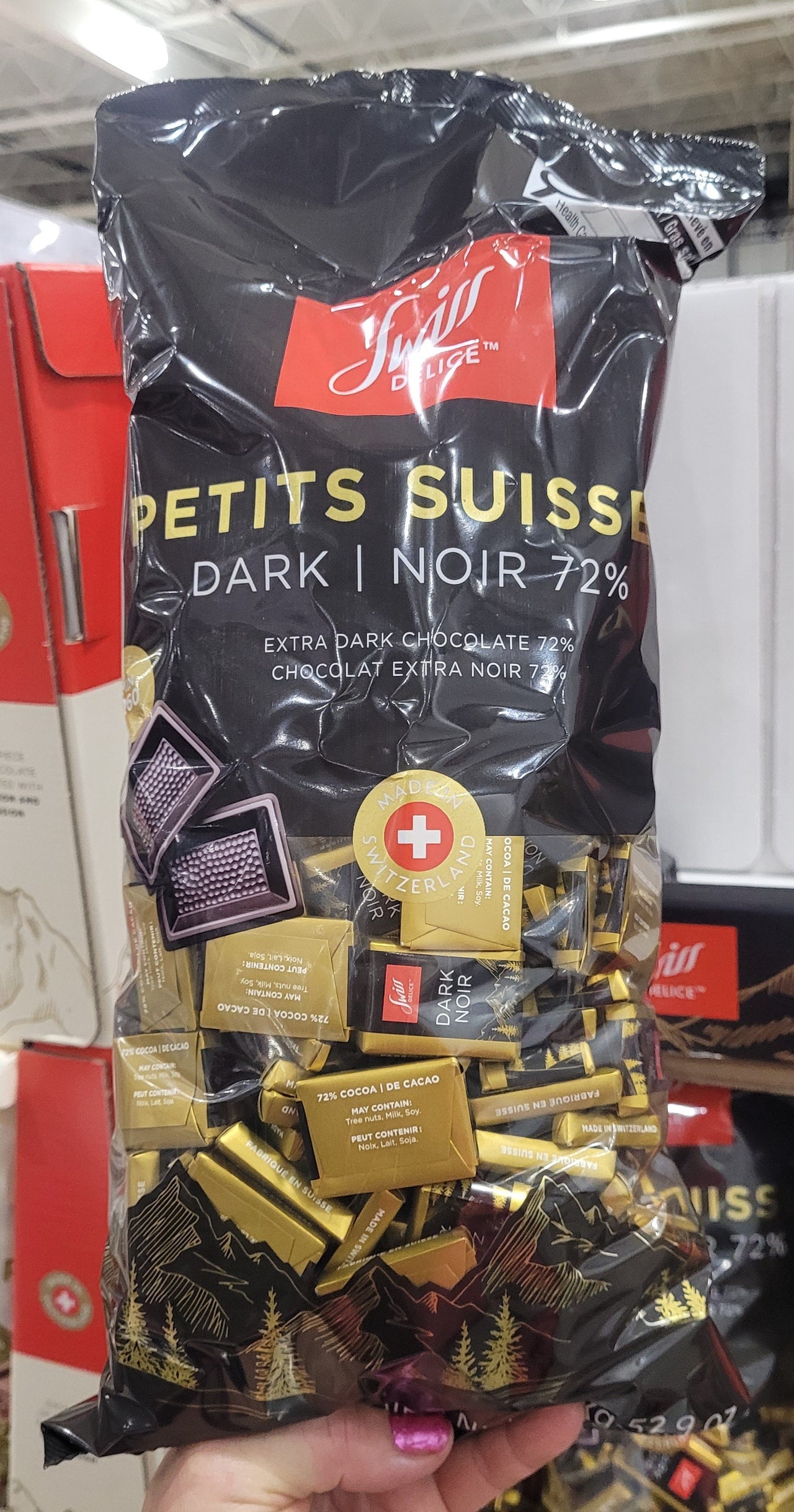 Image of Swiss Delice 72% Dark Chocolate - 1 x 1.5 Kilos