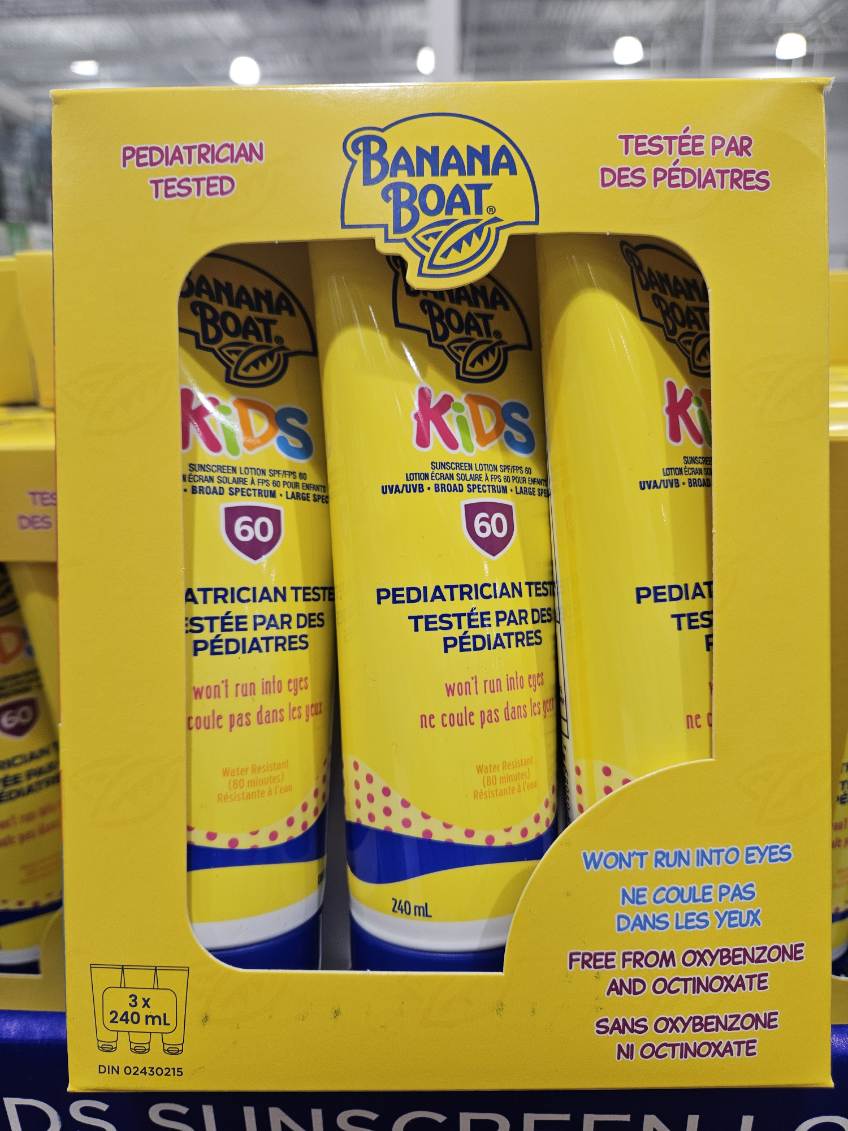 Image of Banana Boat Kids Lotion SPF 60 3-Pack - 3 x 240 Grams