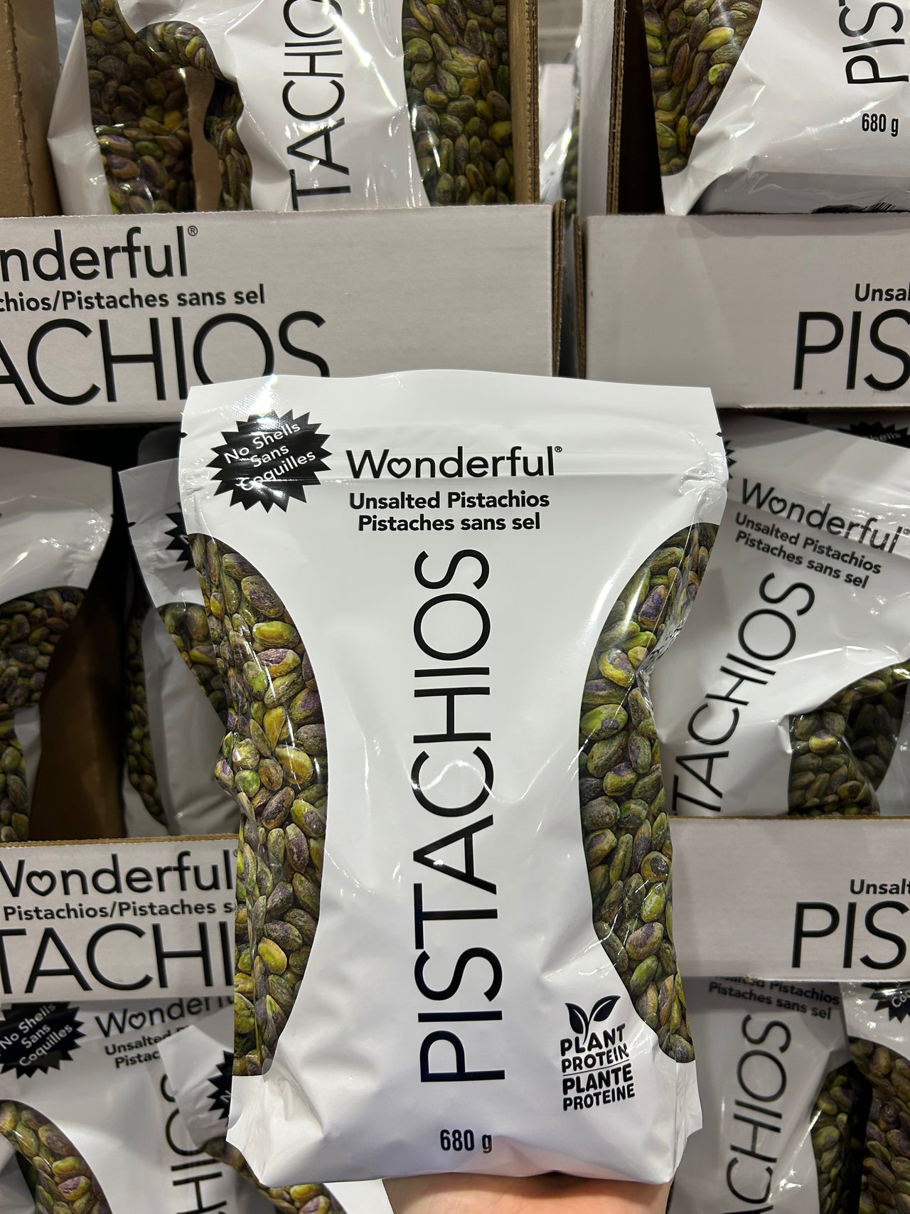 Image of Wonderful Unsalted Pistachios - 1 x 680 Grmas