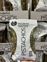 Thumbnail for Image of Wonderful Unsalted Pistachios - 1 x 680 Grmas