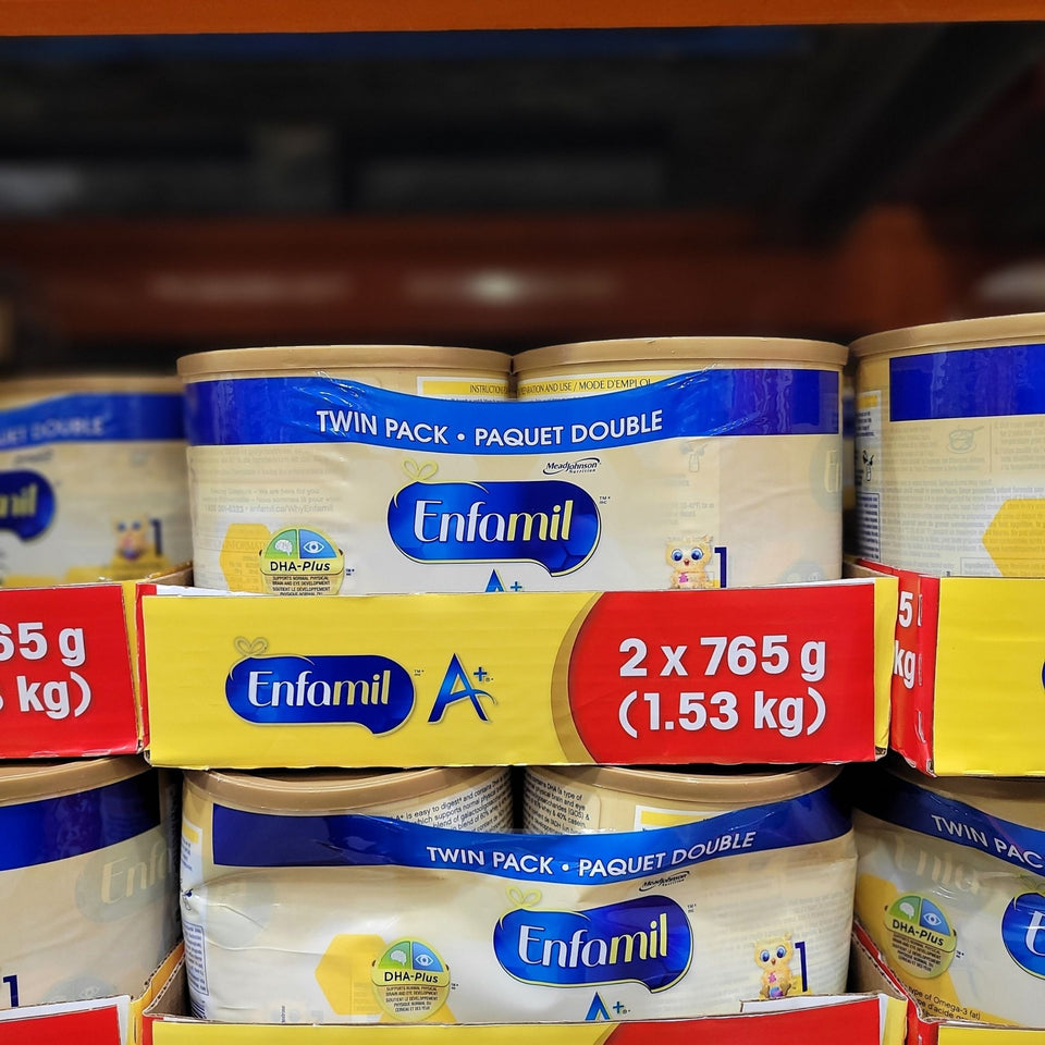 Enfamil A+ Infant Formula 2-Pack x 1800 Grams Shipped to