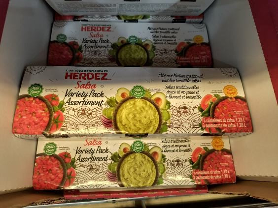 Image of Herdez Salsa Variety Pack - 1 x 1.2 Kilos