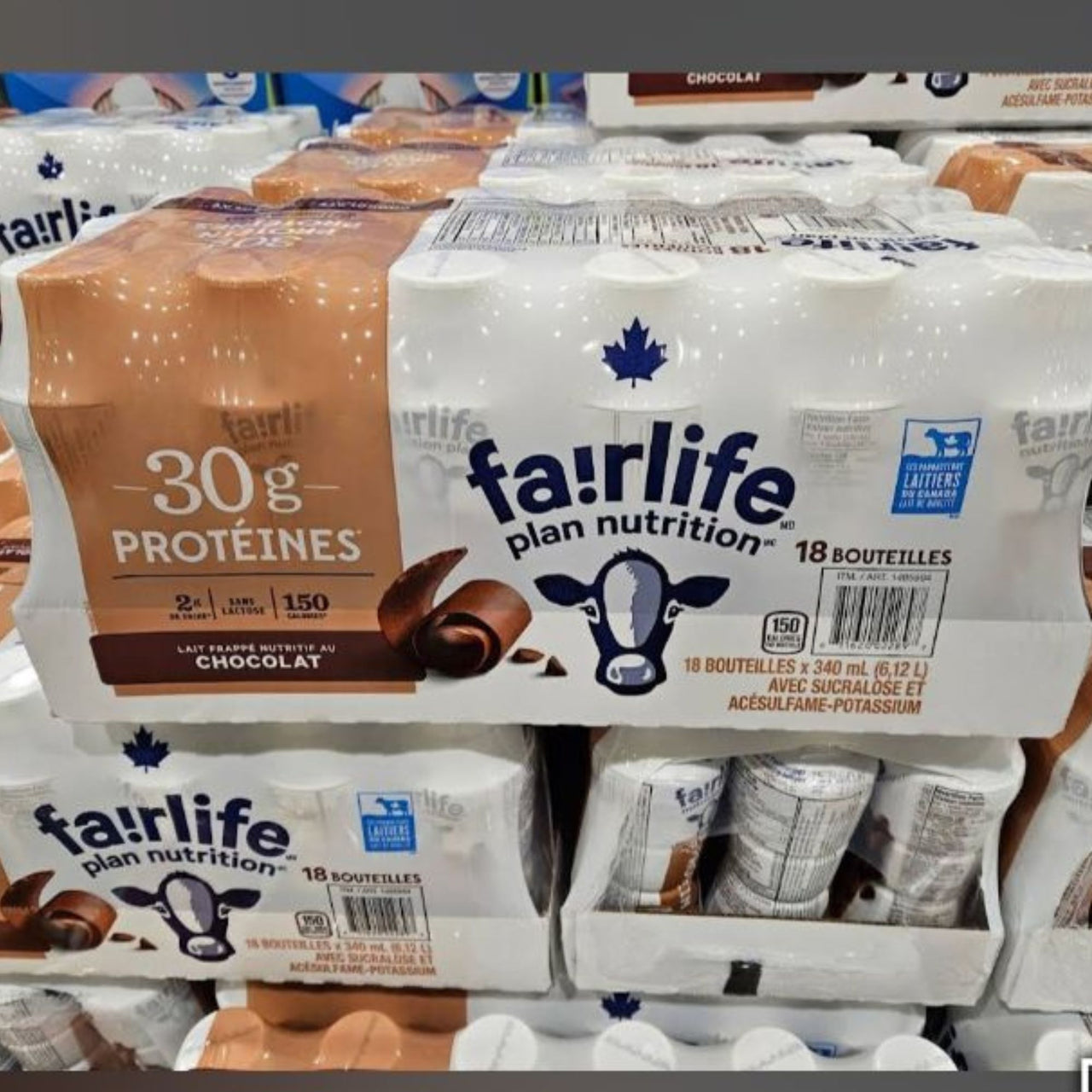 Image of Fairlife Nutrition Plan Chocolate Shake - 18 x 340 Grams