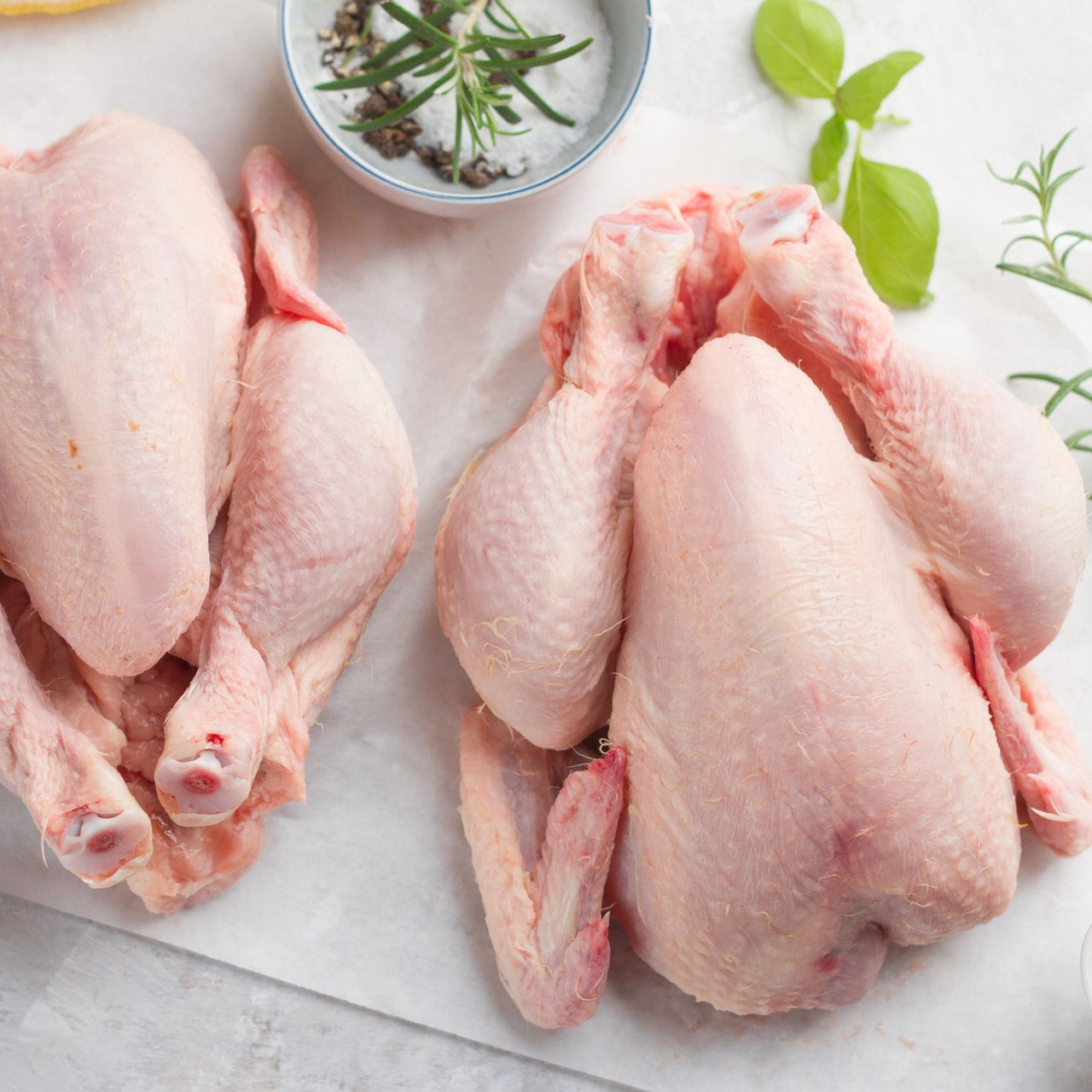 Image of Farm 2 Fork Whole Chickens - 5 x 1.36 Kilos