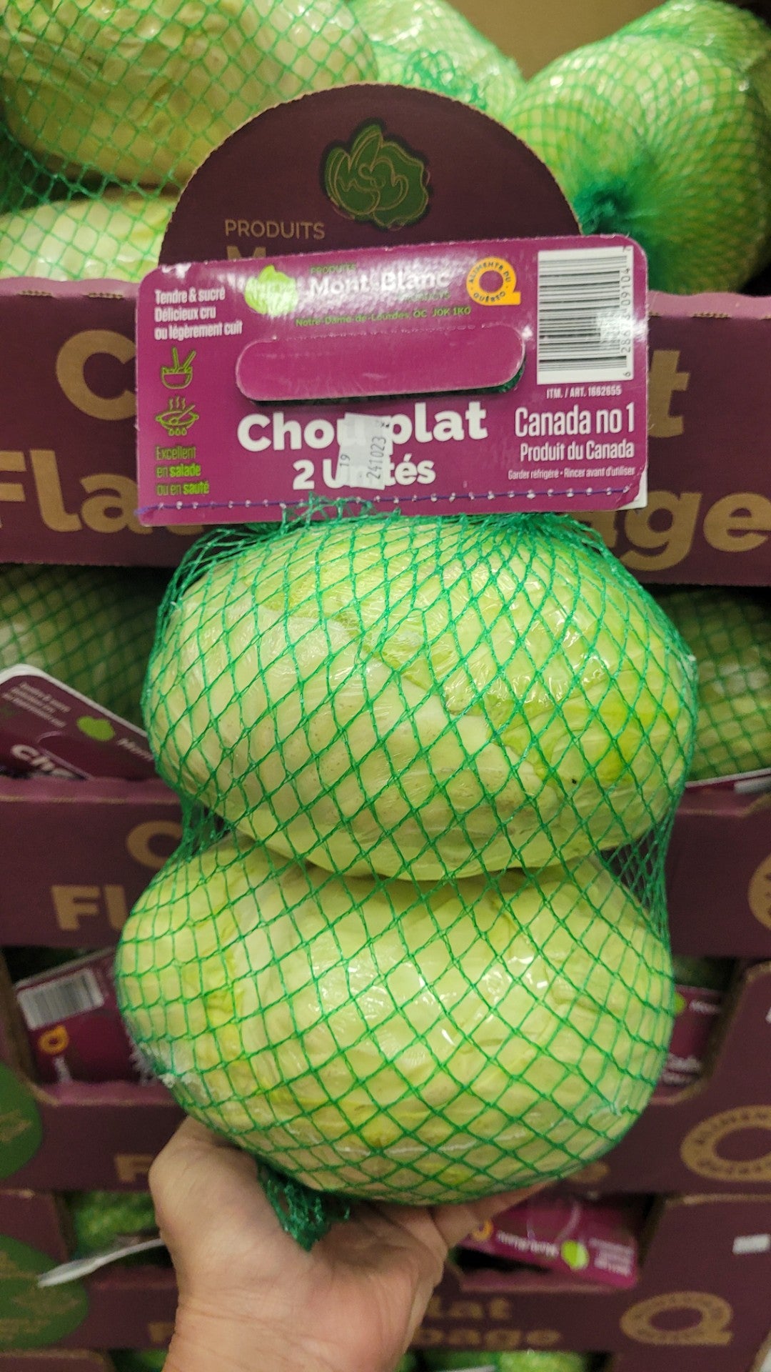 Image of Flathead Cabbage 2-Pack - 2 x 1.5 Kilos 