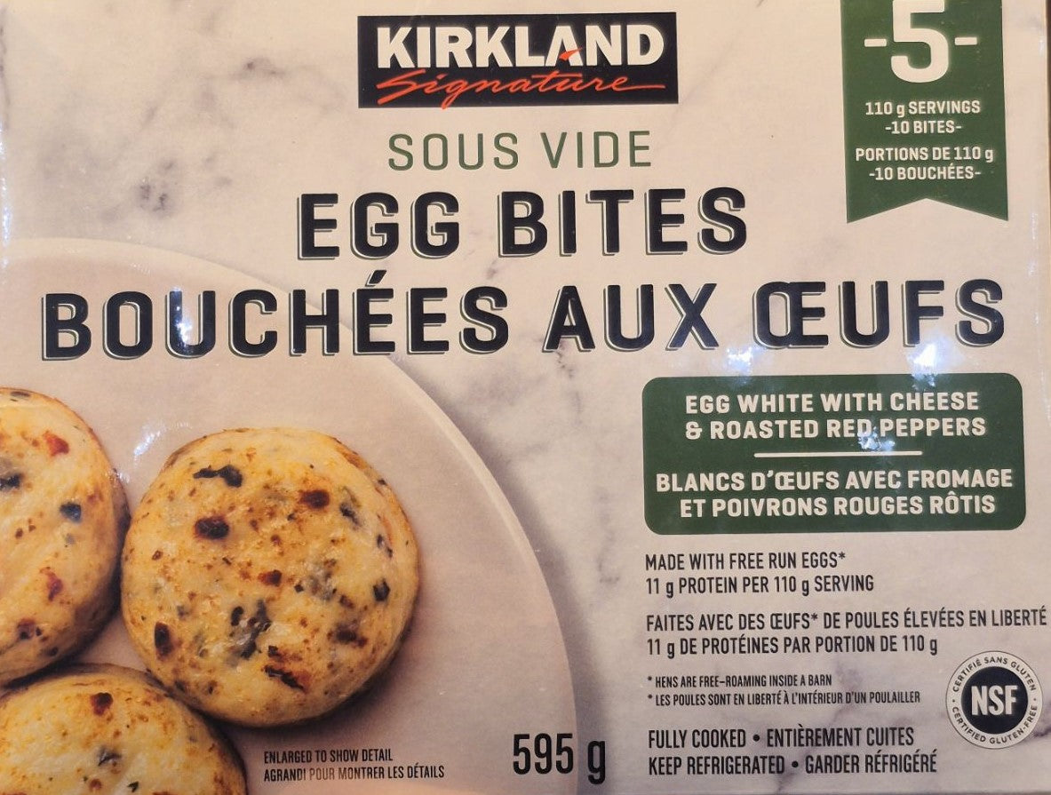 Image of Kirkland Signature Egg White Bites - 1 x 595 Grams 