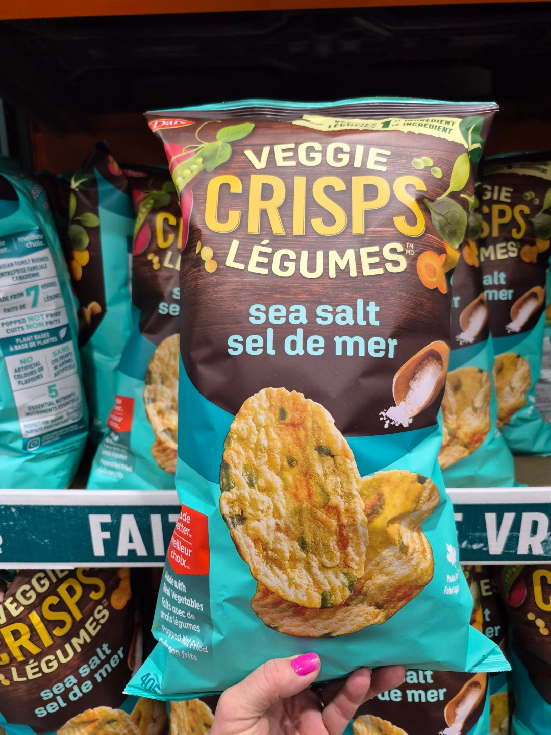 Image of Dare Sea Salt Veggie Crisps - 1 x 405 Grams