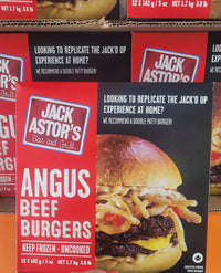 Thumbnail for Image of Jack Astors Angus Burger - 12 x 142 Grams