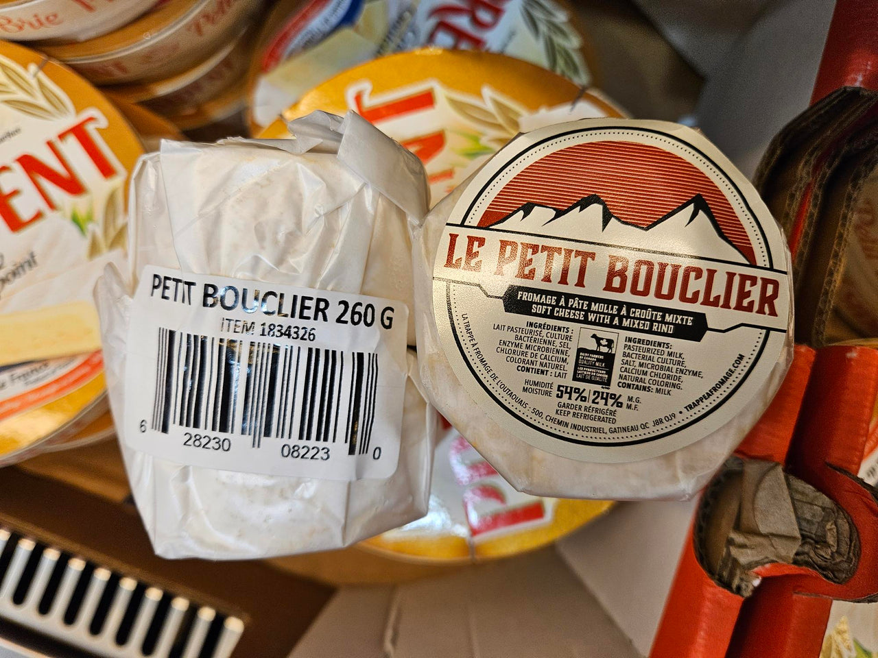 Image of La Trappe a Fromage Petit Bouclier Cheese - 2 x 130 Grams