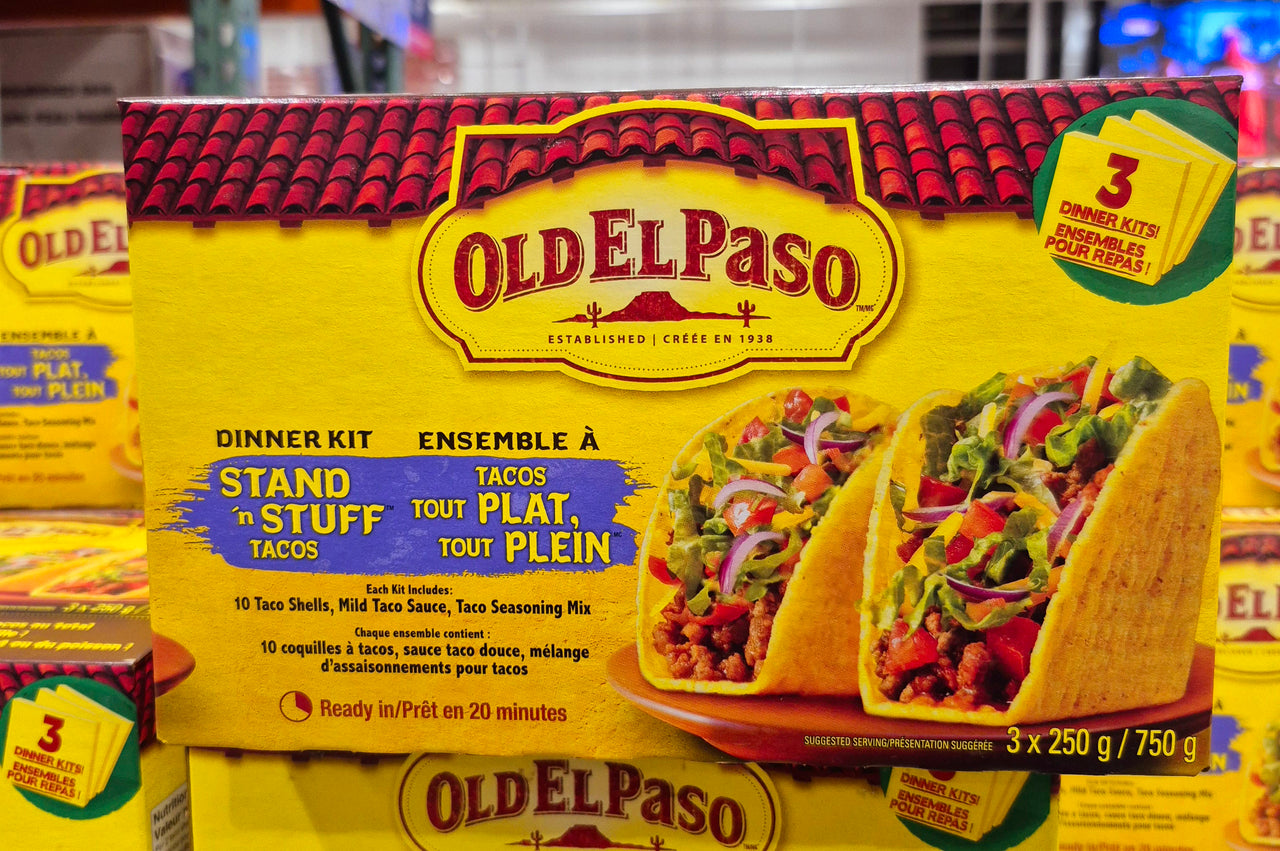 Image of Old El Paso Stand N'Stuff Taco Dinner Kit - 1 x 750 Grams