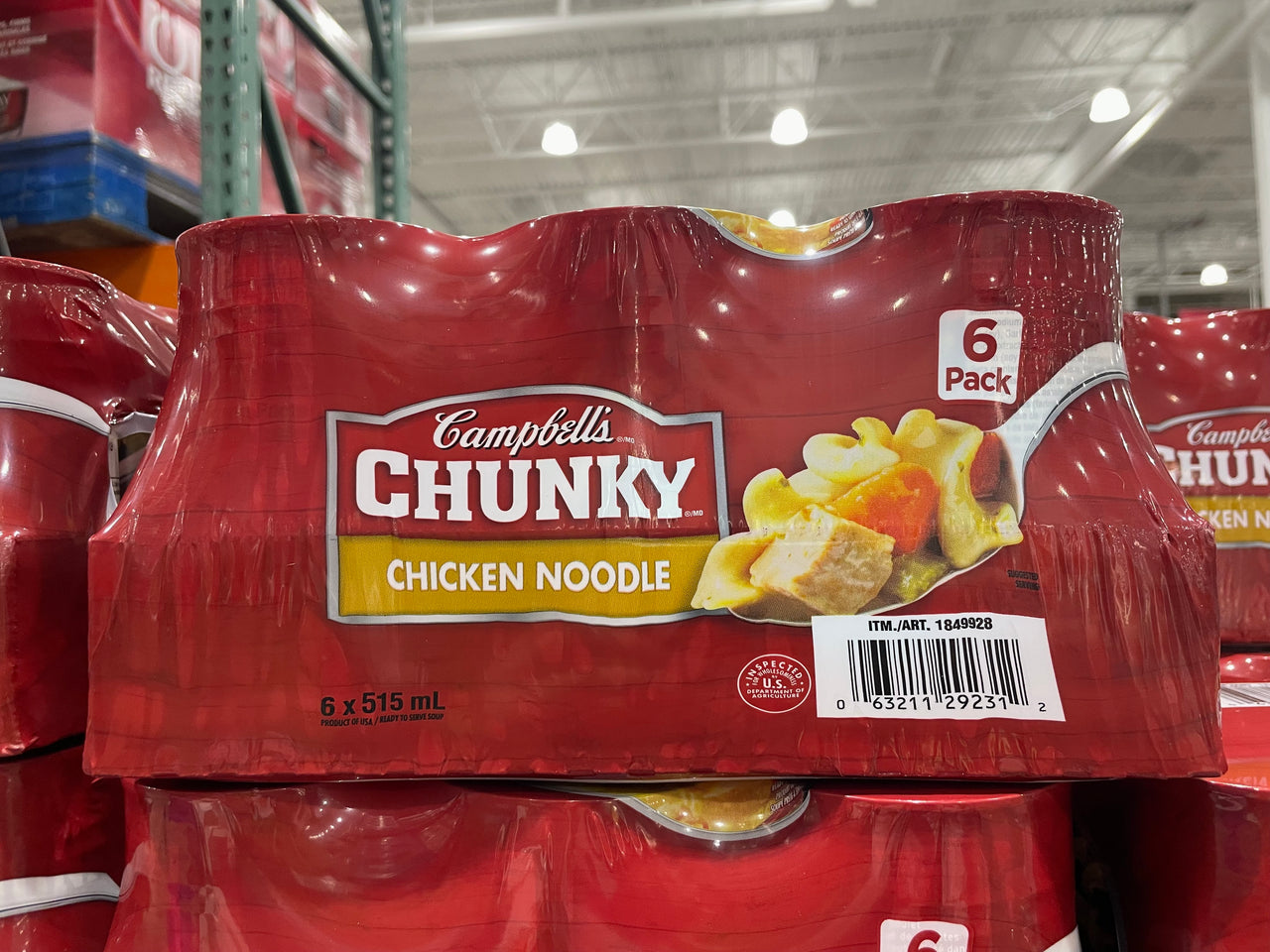 Image of Campbell's Chunky Chicken Noodle - 6 x 515 ml