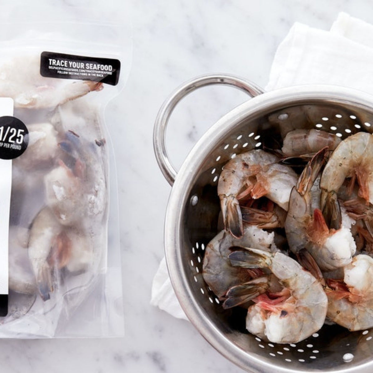 Image of F2F Wild Chem-Free Shell-On Mexican Blue Shrimp 454g - 1 x 454 Grams