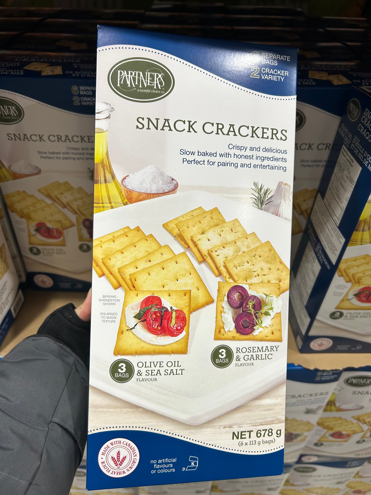 Image of Partners Crackers 2 Flavours - 678 Grams