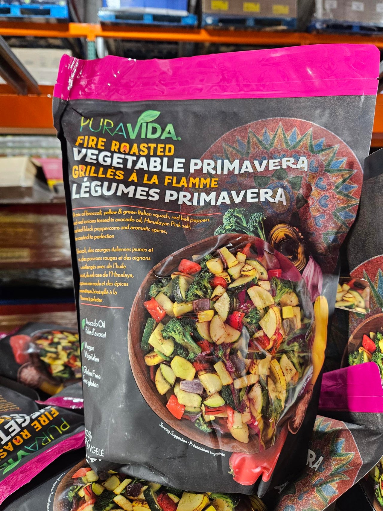 Image of Puravida Fire Roasted Vegetable Primavera Blend - 1 x 1.5 Kilos