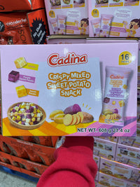 Thumbnail for Image of Cadina Sweet Potato Snacks - 16 x 38 Grams