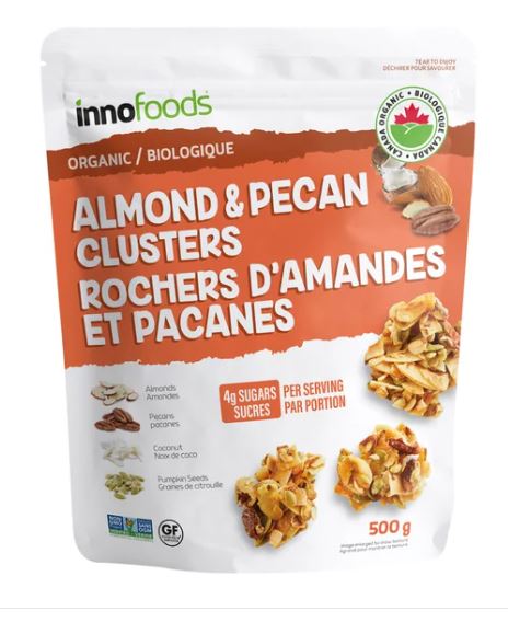 Image of Inno Foods Almond Pecan Clusters - 1 x 500 Grams