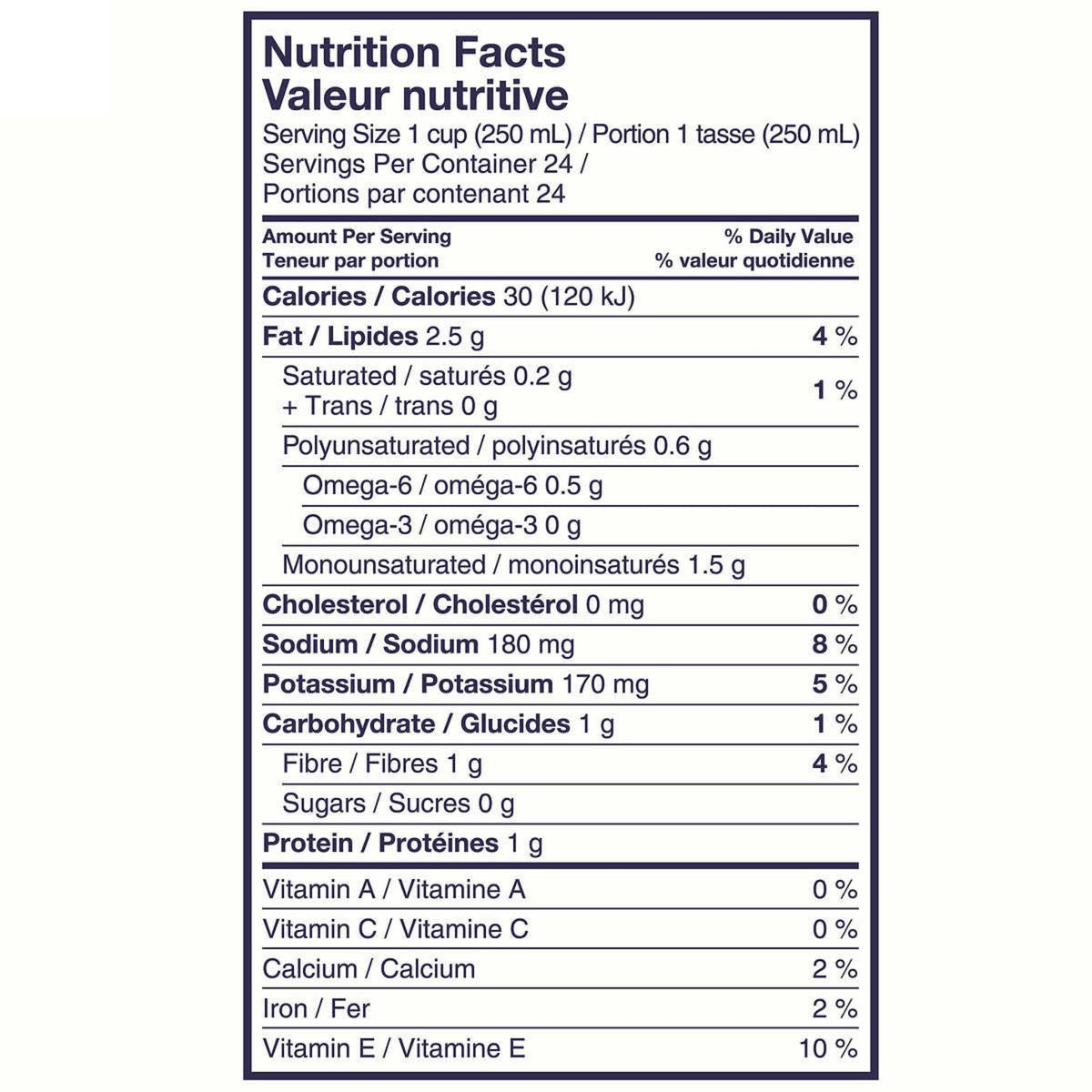 Image of Almond Breeze Unsweetened Original Almond Milk - 6 x 946 Grams
