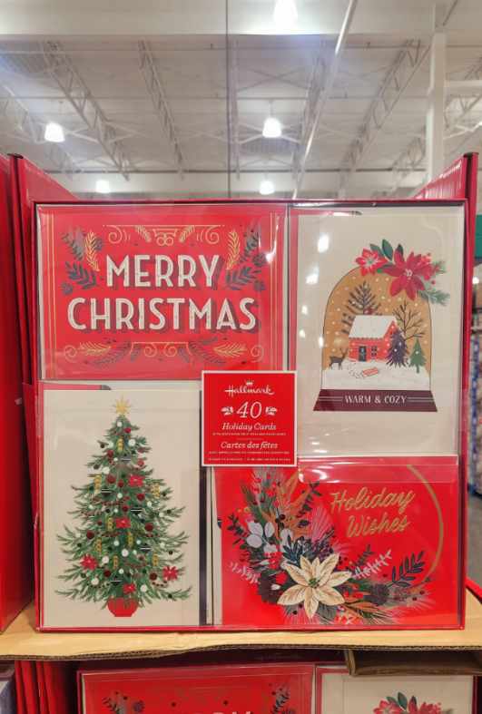 Image of Hallmark 40 Holiday Cards - 1 x 1.31 Kilos