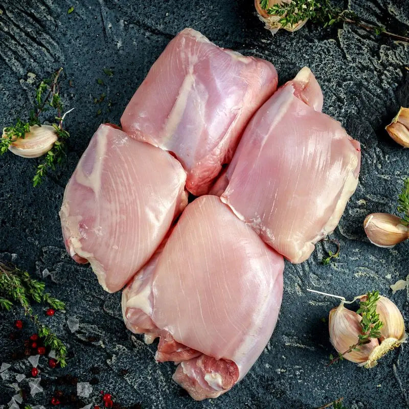 Image of Halal Chicken Thighs Boneless & Skinless - 1 x 5 Kilos