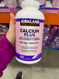 Thumbnail for Kirkland Signature Calcium Plus - 1 x 500 Grams