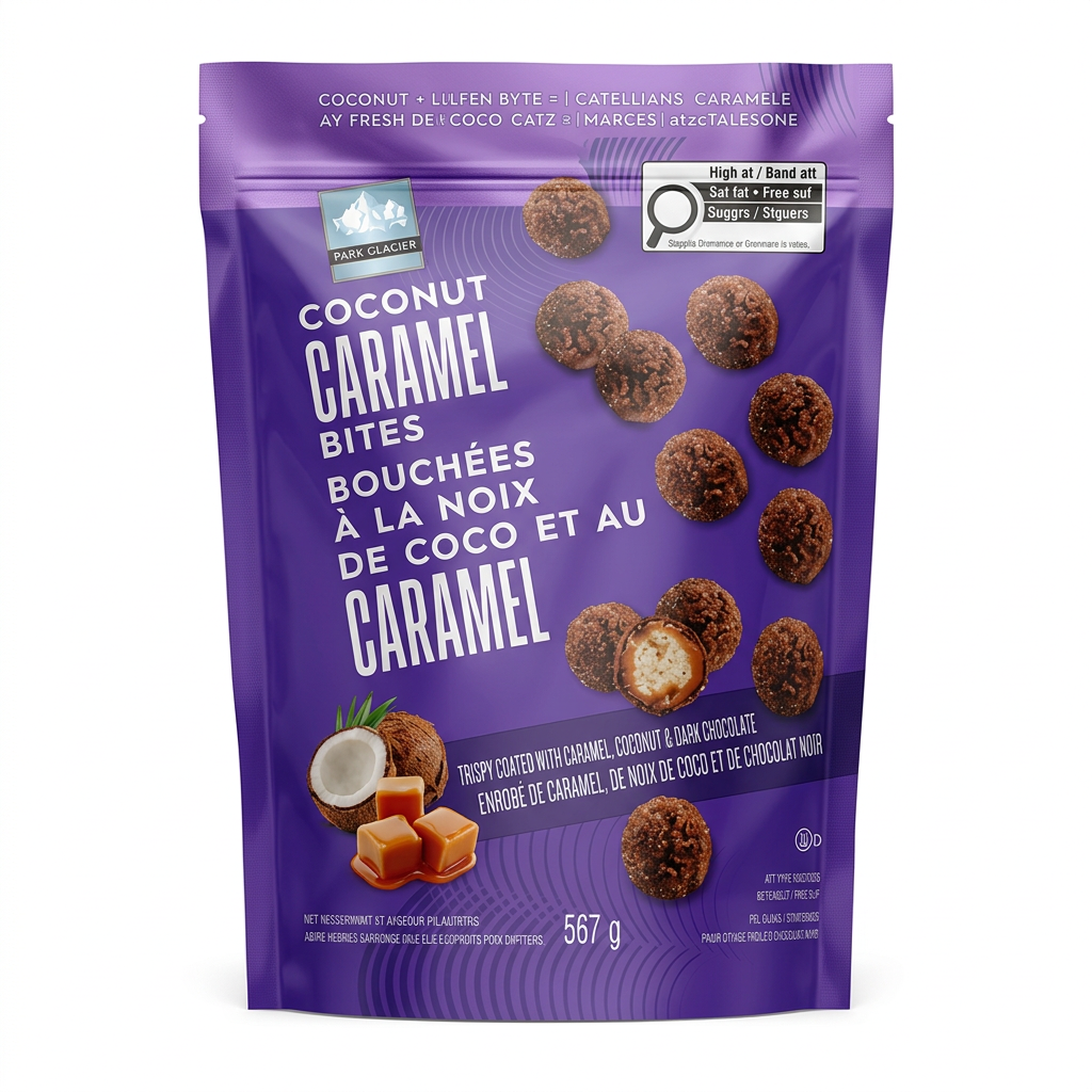 Coconut Caramel Bites - 1 x 567 Grams