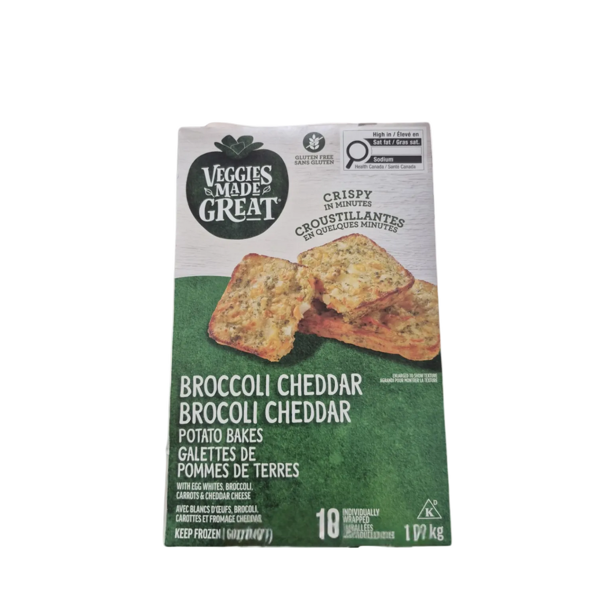 Broccoli Cheddar Potato Bakes - 1 x 1.02 KG