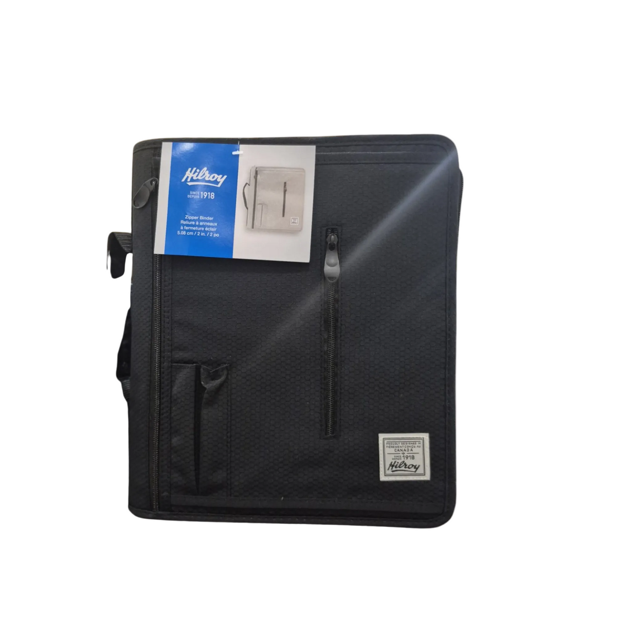 Hilroy 2" Zipper Binder with Pencil Pouch - 1 x  1 Kilos