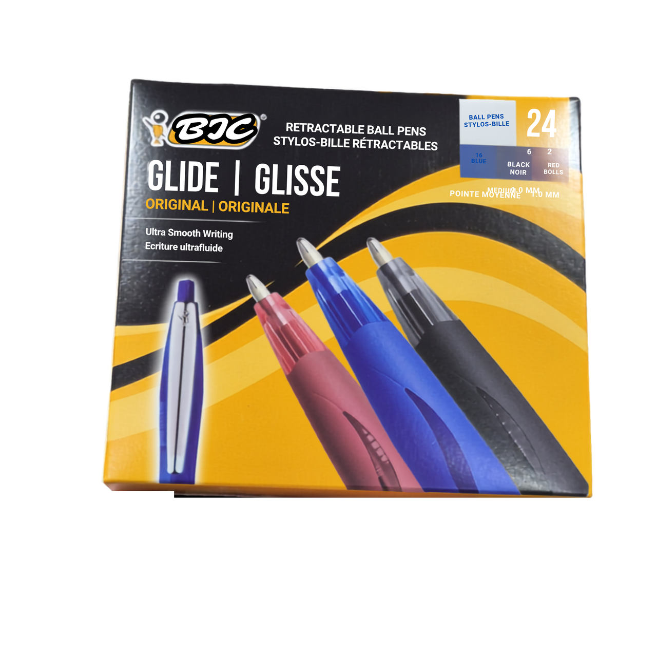 Bic Glide Ball Pens - 1 x 400 Grams