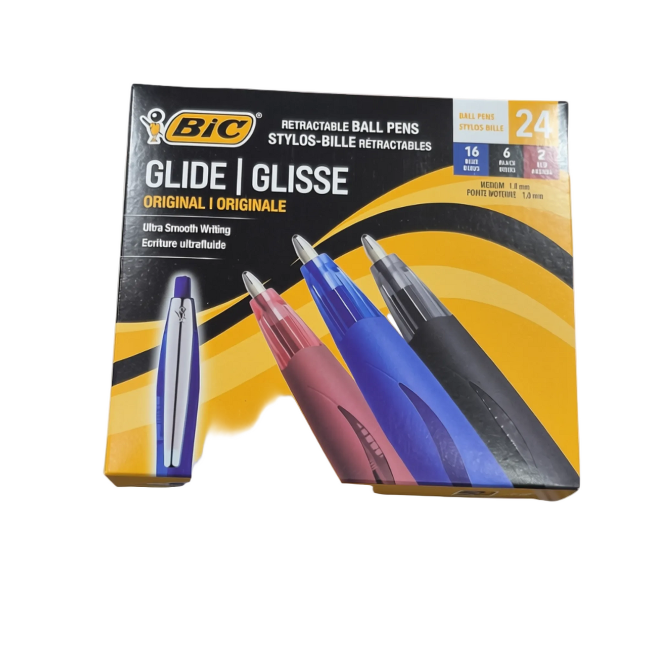Bic Glide Ball Pens - 1 x 400 Grams