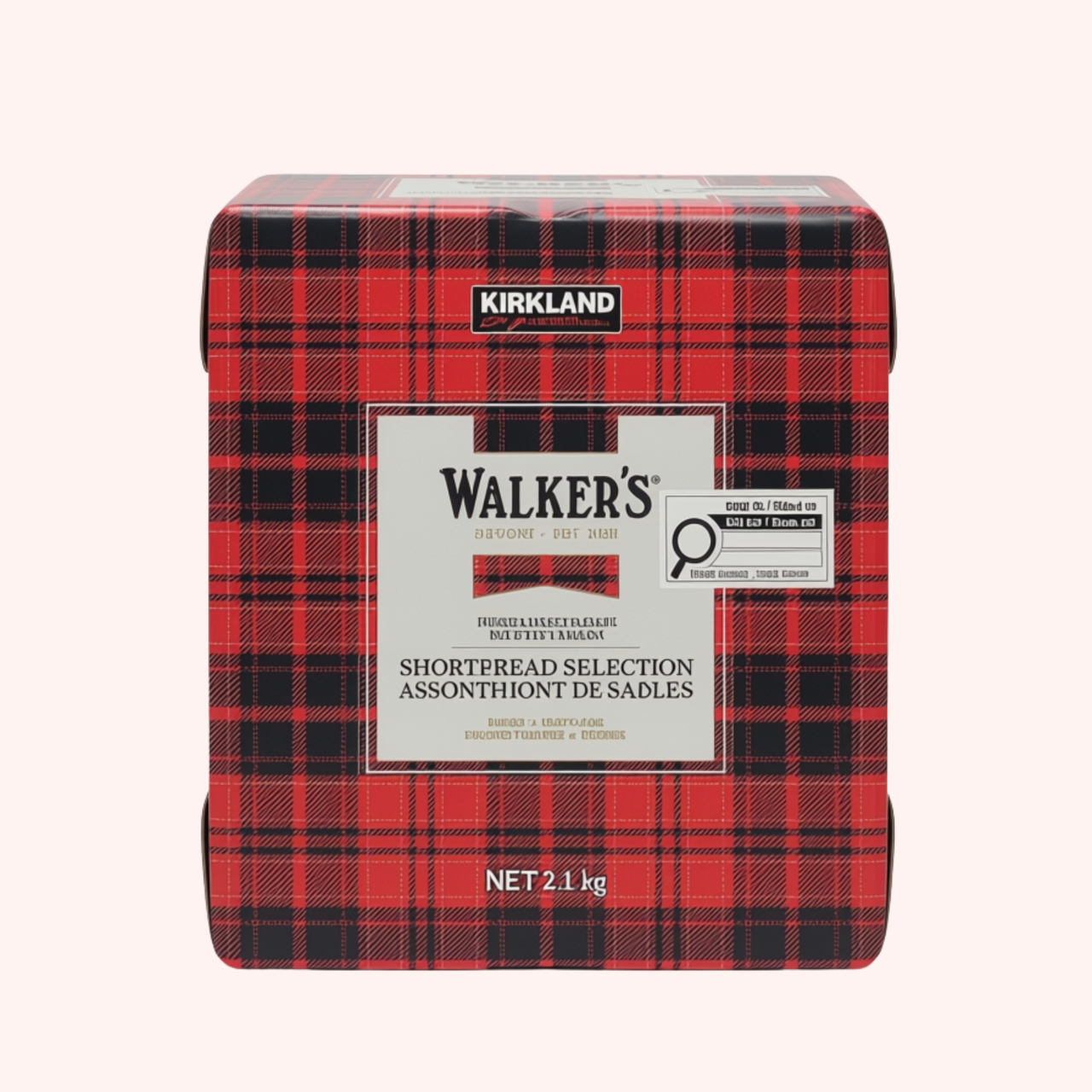 Kirkland Signature Walker's Shortbread Cookies - 1 x 2.1 Kilos